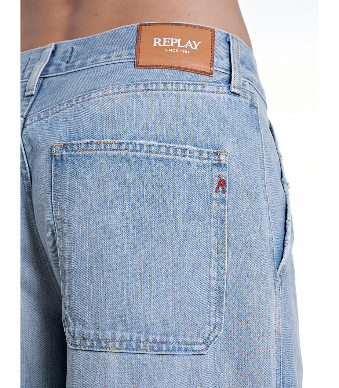 ライトブルーワークワイドデニム 詳細画像 ライトブルー 9